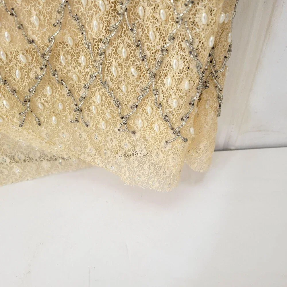 Valentina Inc. 1960's Beaded Shift Dress - Picture 8 of 10